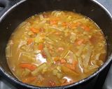 Une image de l'étape 18 de Soupe de navets, carottes, poireau et tomates aux épices tajine.