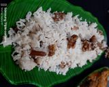 A picture of step 4 of Walnut white pulao.