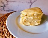 Hình bước làm 2 của món Bánh Crepe Sầu Riêng Ngàn Lớp