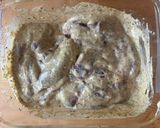 Fűszeres, mustáros csirkemáj recept fázis 1 fotója