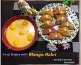 A picture of step 7 of Three coloured Gujiya.
