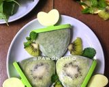 Foto langkah ke 5 dari resep Es Loli Bayam.