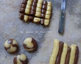 Une image de l'étape 7 de Biscuits toupie vanille chocolat ☕.