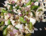 A picture of step 1 of Sabudana khichidi.