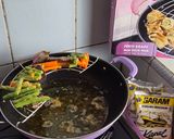 Foto langkah ke 5 dari resep Donburi Chicken Katsu Butter Rice with Tempura ala fusion Jepang Indonesia Western.