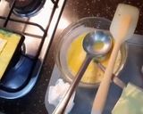 A picture of step 7 of Monday morning….breakfast.