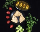 A picture of step 9 of Egg Hara Masala.