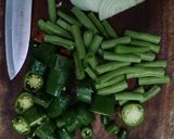 Foto langkah ke 2 dari resep Tumis Tahu Cabe Hijau.