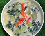 Foto langkah ke 5 dari resep Bobor bayam manisa santan.