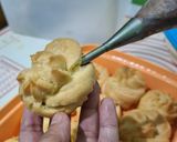 Foto langkah ke 9 dari resep 368. Kue Soes filling Vla Diplomat Coklat.