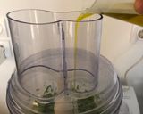 Une image de l'étape 4 de Pesto à la roquette et au chèvre frais.