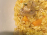 Risotto zucca e funghi