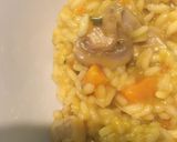 Foto del passaggio 3 della ricetta Risotto zucca e funghi