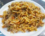 A picture of step 4 of Schezwan Fried Rice.