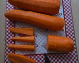 Foto del paso 2 de la receta: Zanahorias horneadas con tomillo, ajo y AOVE 🥕como guarnición, snack saludable o en ensalada