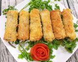 Hình bước làm 3 của món Nem gà 🐔