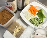 Foto langkah ke 1 dari resep Soun Goreng Sayur (Asam Manis ala Saus Nanban).