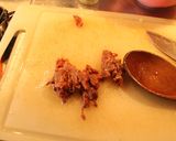 Foto del paso 1 de la receta: Almu Pichichí-cucú de miércoles y moños, nada de corbatas