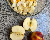Une image de l'étape 2 de 🍑Confiture pêche 🍑 pomme 🍎 🍋saveurs orientales🪷.