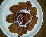 A picture of step 7 of Chana dal bhajiya.