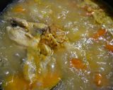 Foto del paso 5 de la receta: CALDO De Puerros (Porrusalda) con Pollo...!