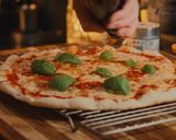 A picture of step 10 of A New York-Style Slice at Home.
