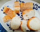Hình bước làm 2 của món Bánh mì kho rau củ