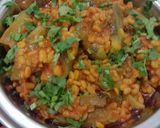 A picture of step 7 of Gujarati Style Sponge Gourd Sabzi with Mung Dal Stuffing.
