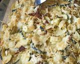 Une image de l'étape 3 de Gratin d'ebly, poireaux et courgettes.