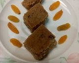 A picture of step 4 of Diet burfi, whole wheat flour sy. 🥓🧈With brown sugar.