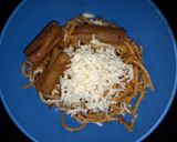 Foto langkah ke 4 dari resep Spaghetti simpel bekal sekolah.