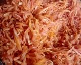 A picture of step 2 of Gajar Ka halwa🤤.