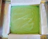 Foto langkah ke 4 dari resep Ogura Cake Pandan.