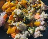 Foto del paso 2 de la receta: RISOTTO DE 🍚ARROZ🍛CON ZAPALLO 🎃Y PANCETA DE CERDO🥓