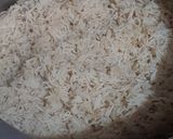 A picture of step 4 of Tarka Rice.