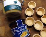 Foto del paso 1 de la receta Tartaletas de foie gras con jalea de vino blanco