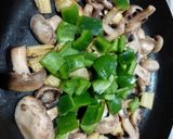 A picture of step 3 of Sauteed vegetables.