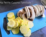 Une image de l'étape 1 de Salade de chou frisé cru, champignons de Paris, courgette, pomme.