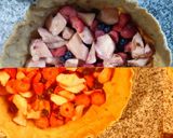 Foto del paso 6 de la receta: Galette (torta) de frutas🍎🍓🍒🍐