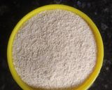 A picture of step 3 of Sooji halwa with rabri.