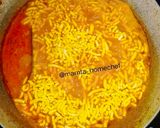 A picture of step 5 of Kaju Gathiya Sabji.