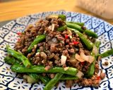 Foto langkah ke 8 dari resep Buncis Cah Daging Giling.
