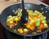 Foto del paso 4 de la receta Curry rojo de garbanzos