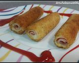 Foto del paso 4 de la receta: Flamenquines de jamón y queso