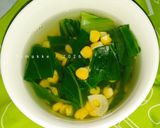 Foto langkah ke 4 dari resep Bening Pokcoy Jagung.