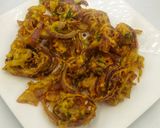 A picture of step 2 of Onion Fritters/Onion pakora/Bhajia za Kitunguu #jikonichallenge.