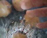A picture of step 2 of Smashed potatoes.