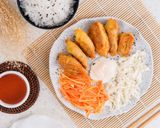 Foto langkah ke 4 dari resep Egg Chicken Roll.