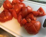 Une image de l'étape 8 de Kai lan aux tomates,carotte,ail et sauce huître.