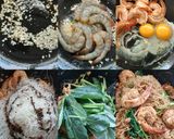 รูปขั้นตอนการทำที่ 1 ของ "เส้นหมี่ผัดซีอิ๊วกุ้งสดแบบง่ายๆ" 🍜🦐🌱